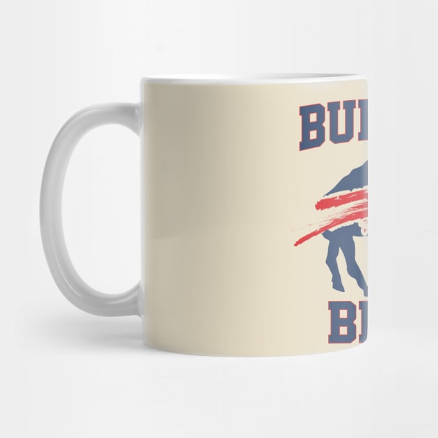 Blue Buffalo Bills - Football Team by Diamond Creative